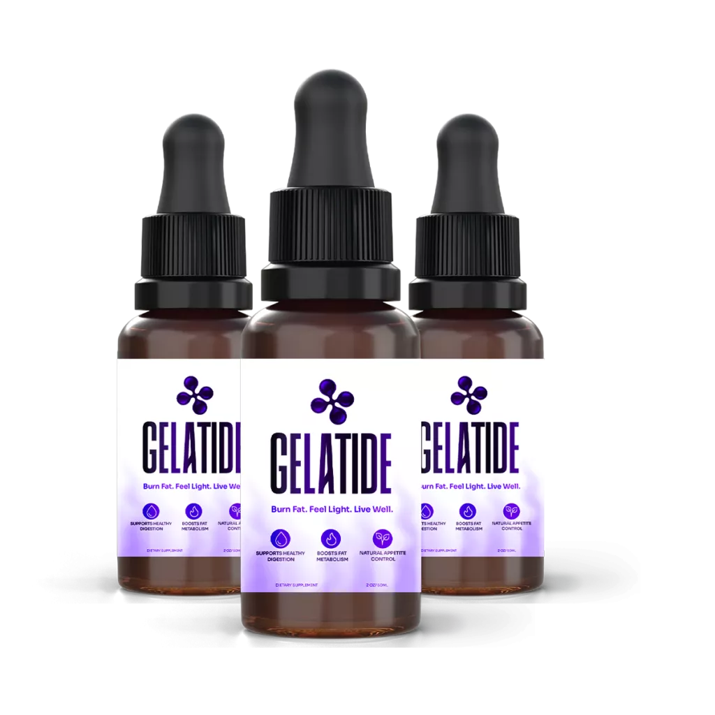 Gelatide 3 bottle package 90 day supply